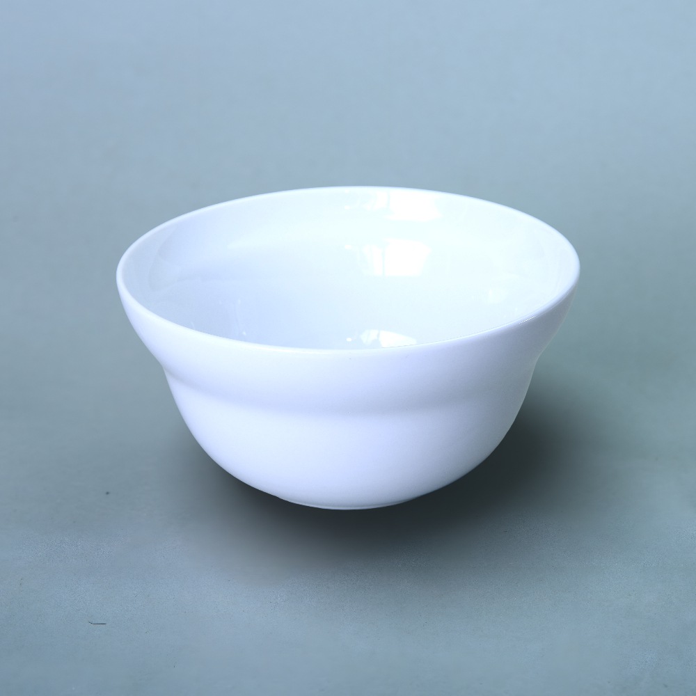 PRCL382 Grand Bowl 5.75 inch white porcelain single serve bowl